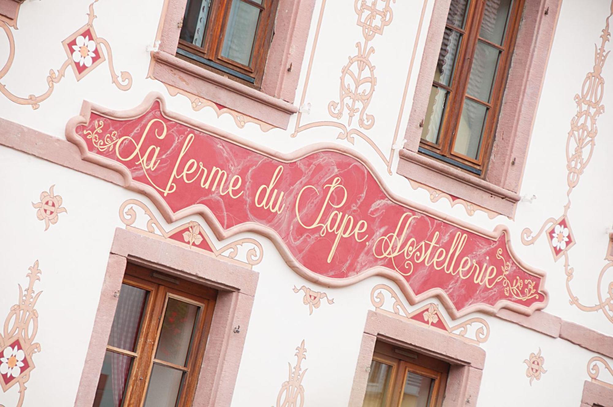 The Originals Boutique, Hotel La Ferme Du Pape, Eguisheim Exteriör bild