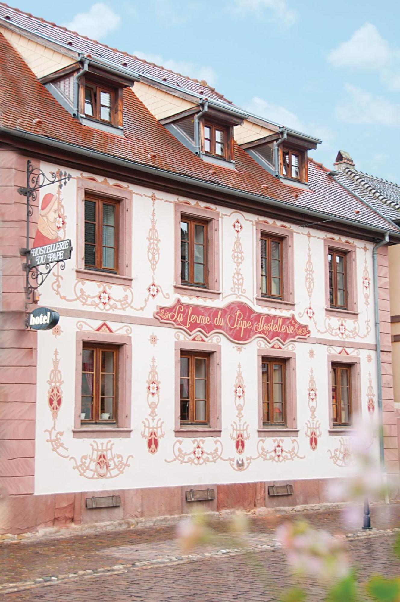 The Originals Boutique, Hotel La Ferme Du Pape, Eguisheim Exteriör bild